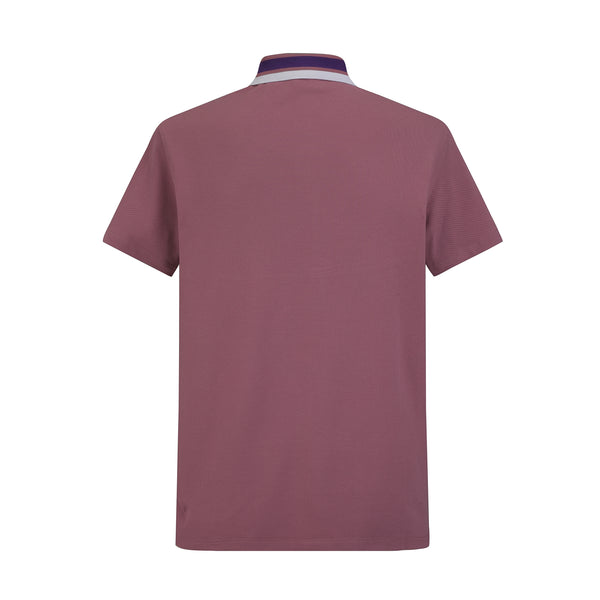 Camiseta 58175 Tipo Polo Morada Para Hombre