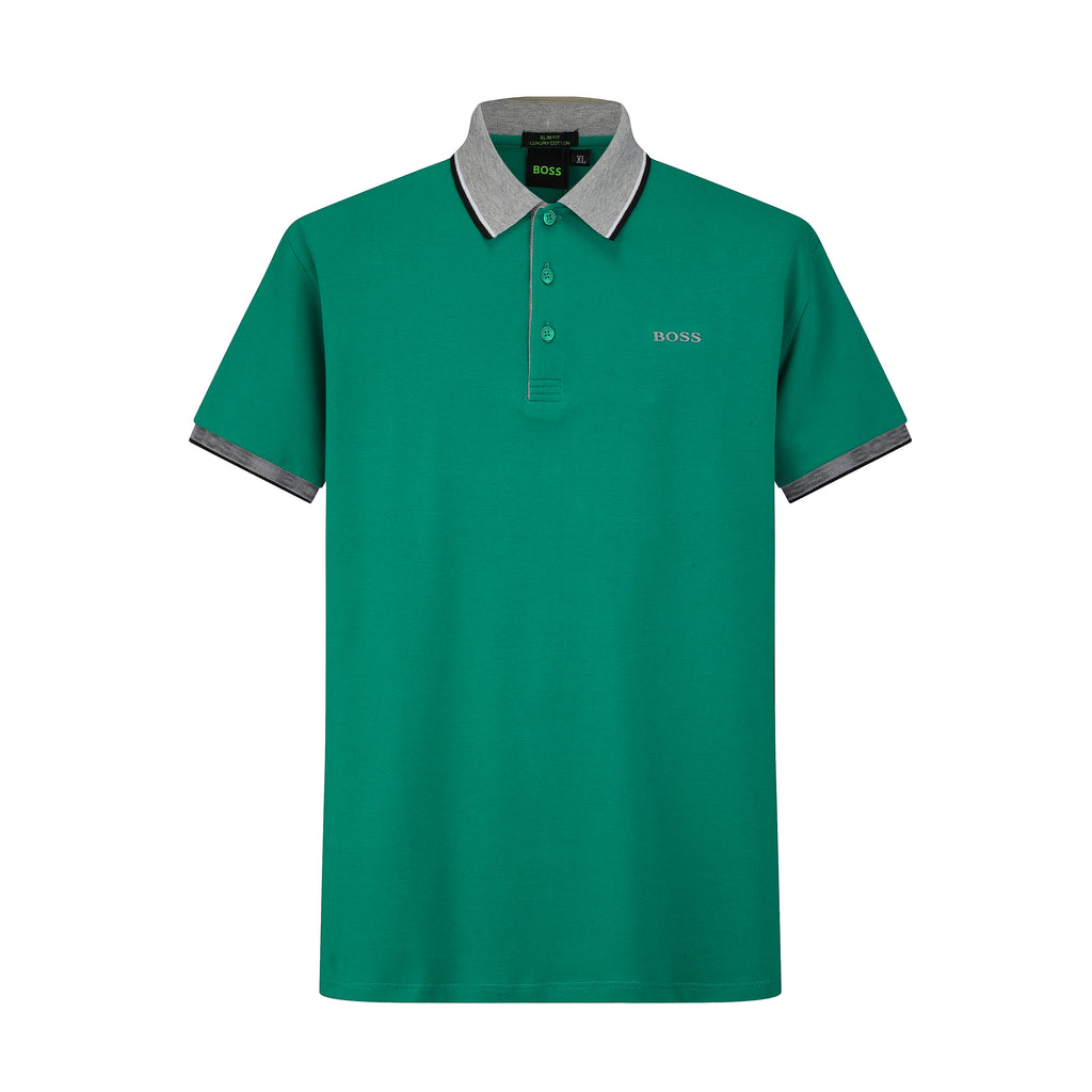 Camiseta 58169 Tipo Polo Verde Para Hombre