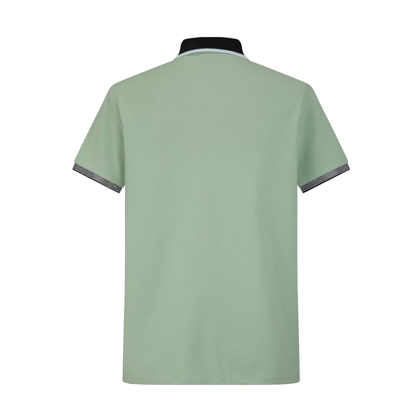 Camiseta 58169 Tipo Polo Verde Claro Para Hombre