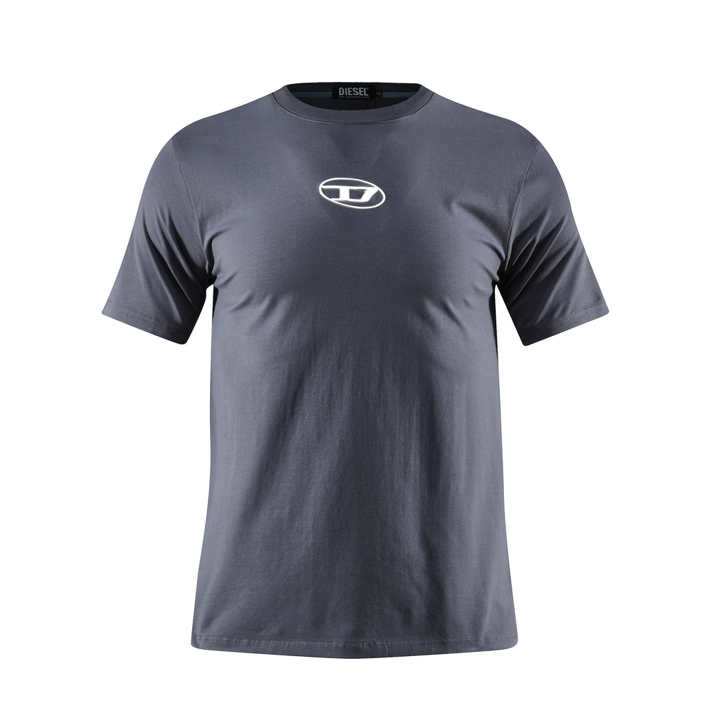 Camiseta 166069 Básica Gris Azul Para Hombre