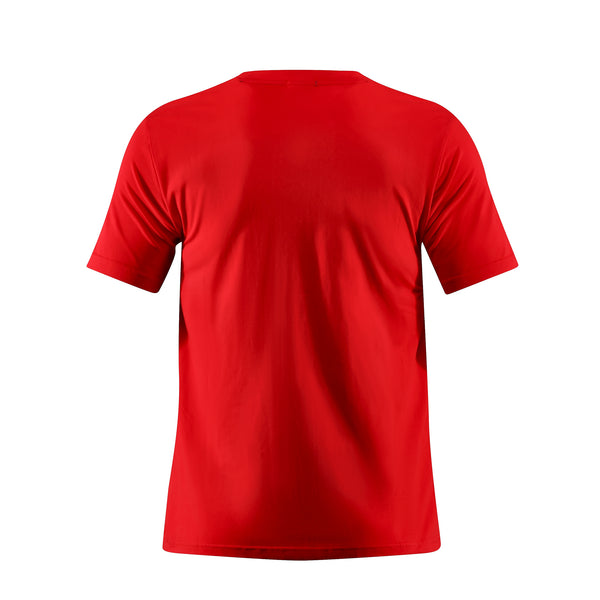 Camiseta 786668 Básica Estampada Roja Para Hombre
