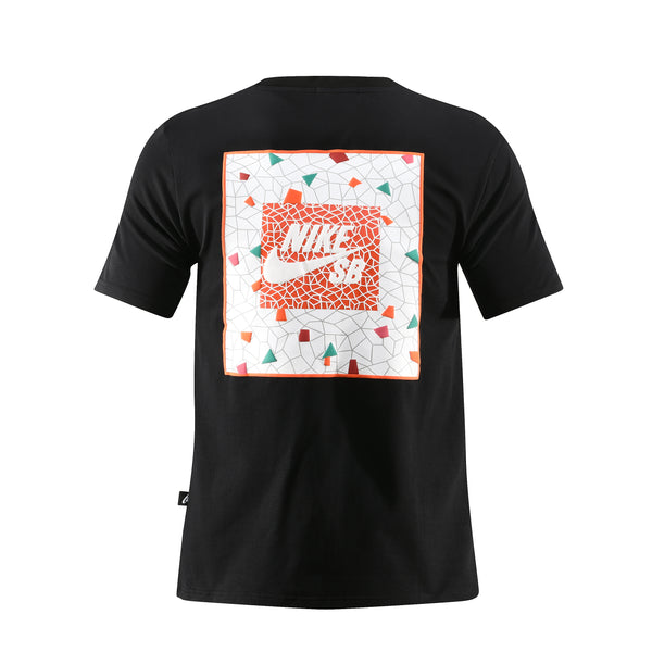 Camiseta 786633 Estampada Negra Para Hombre