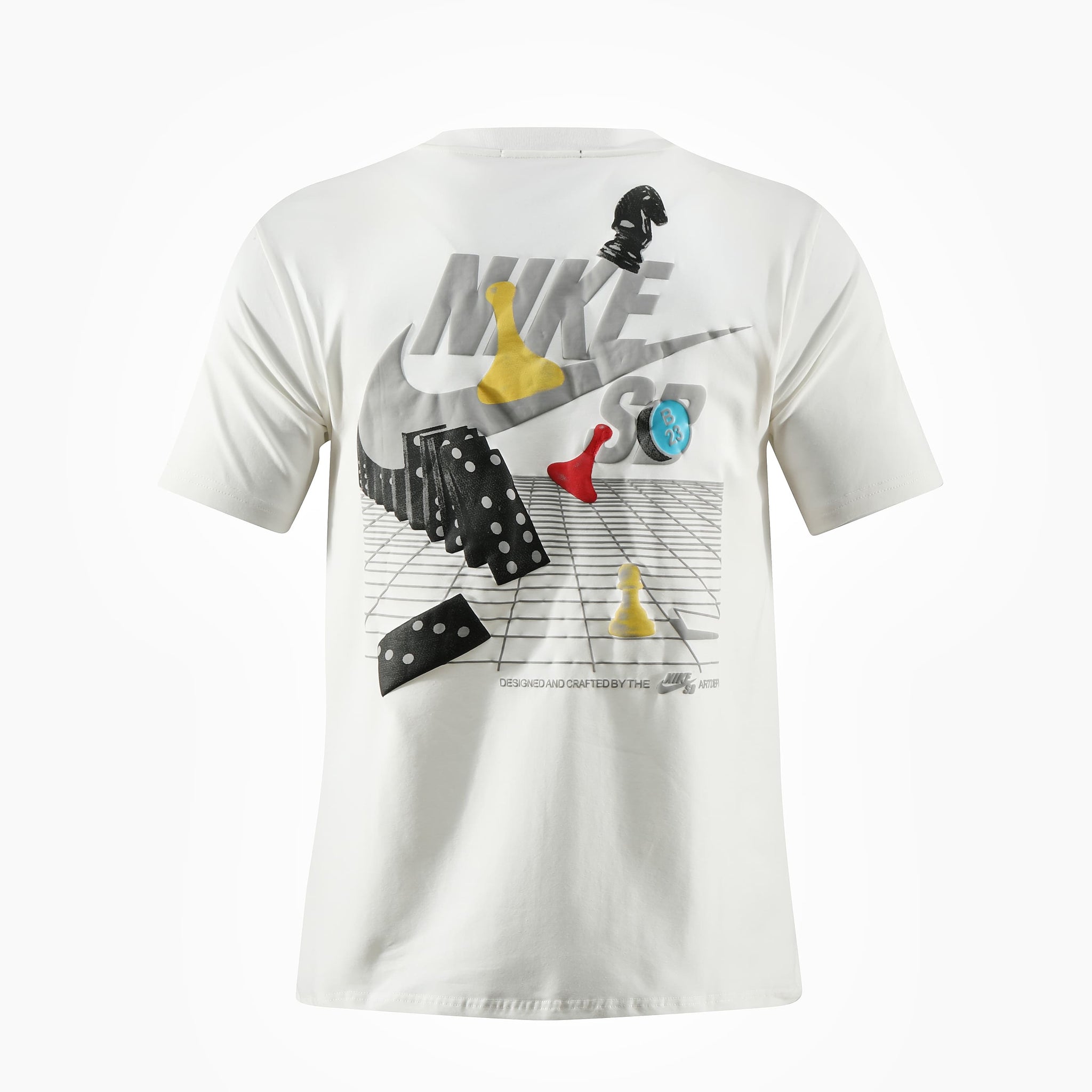 Camiseta 786631 Estampada Blanca Para Hombre