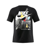 Camiseta 786631 Estampada Negra Para Hombre