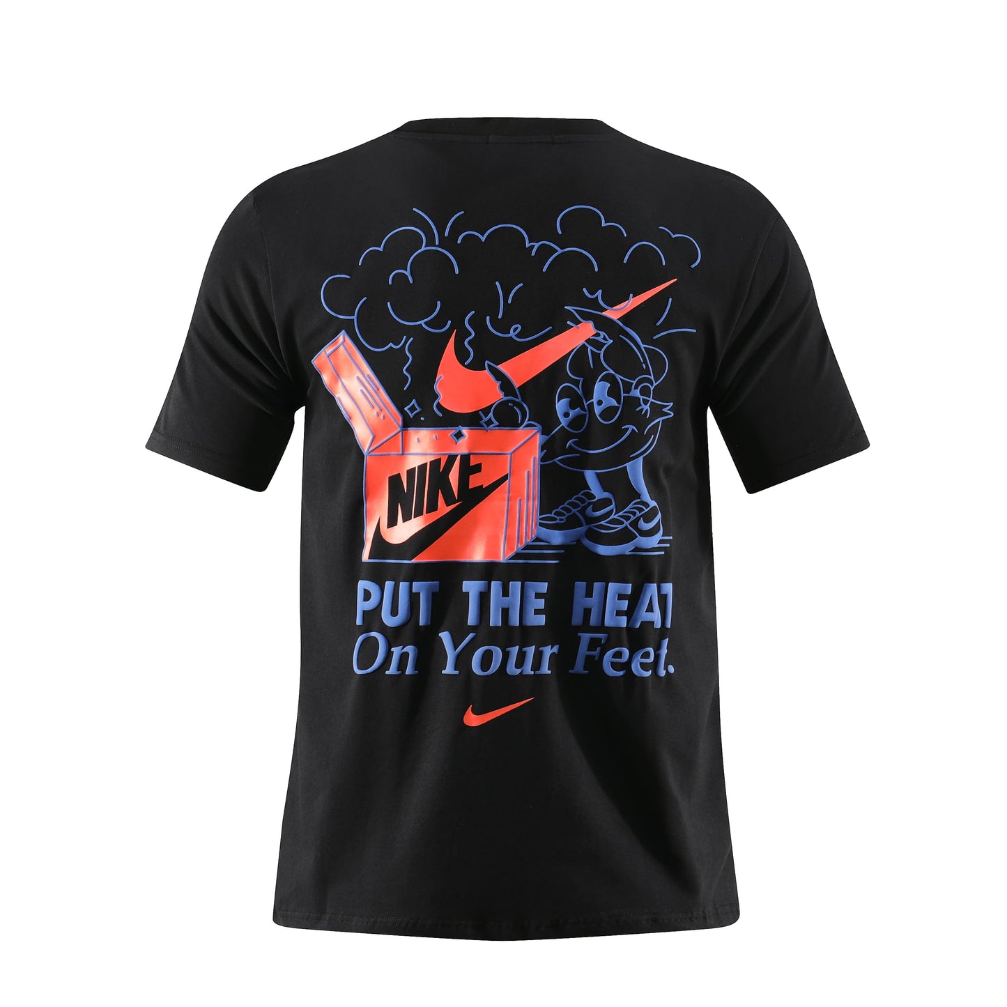 Camiseta 786632 Estampada Negra Para Hombre