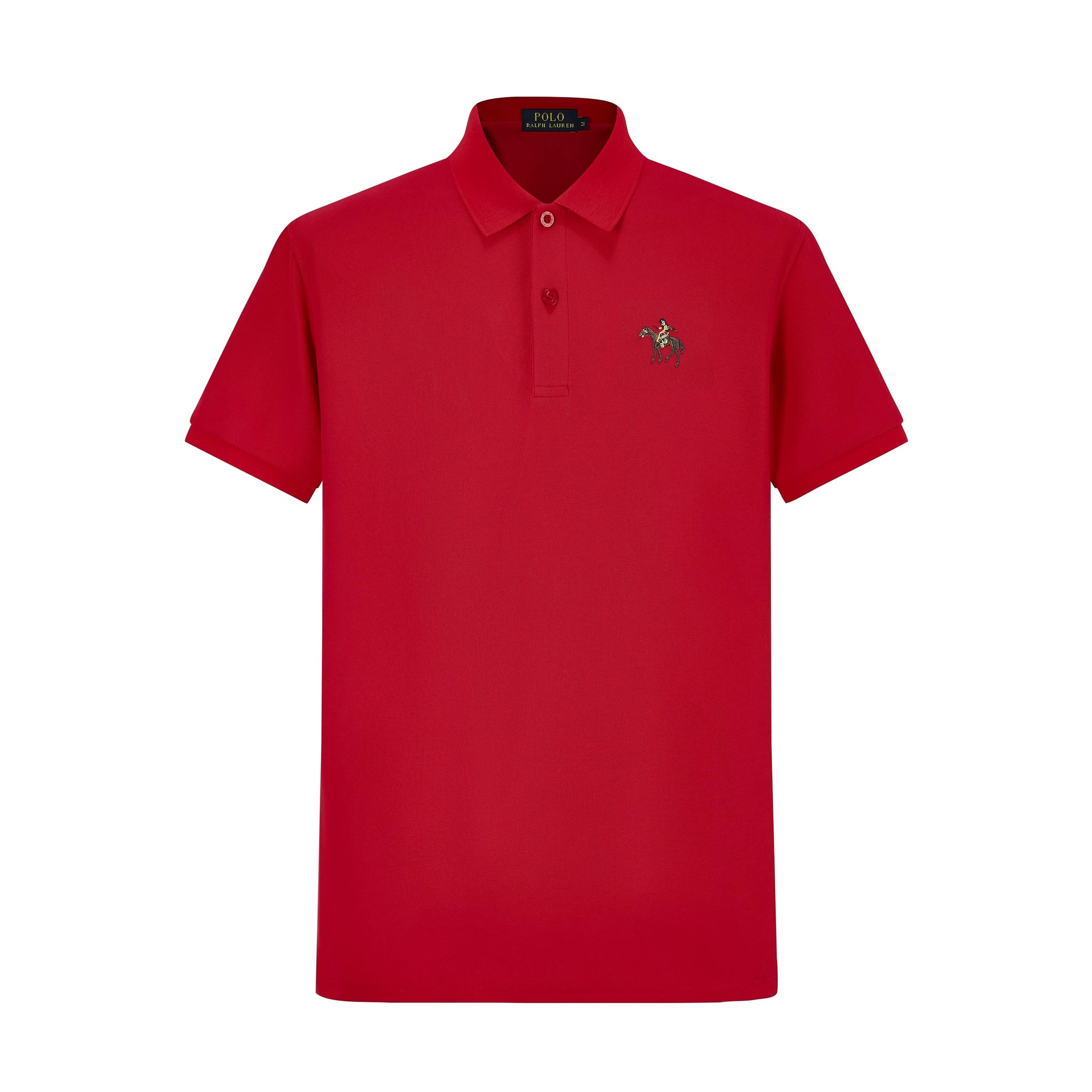 Camiseta 13614# Tipo Polo Roja Para Hombre