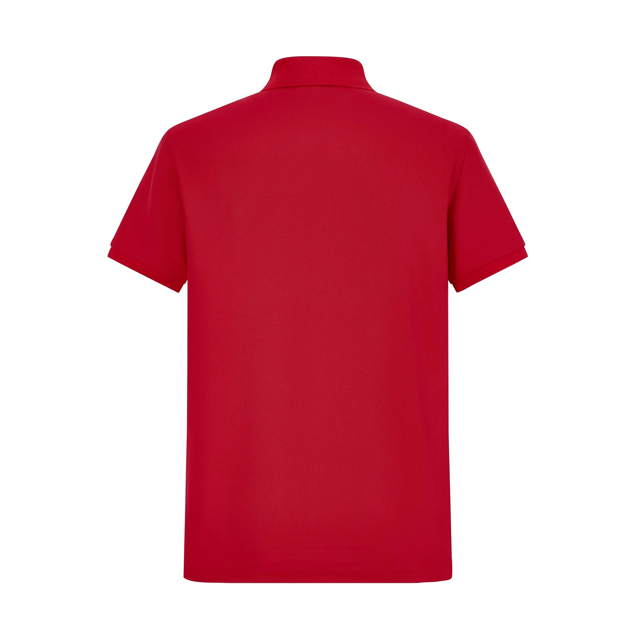 Camiseta 13614# Tipo Polo Roja Para Hombre