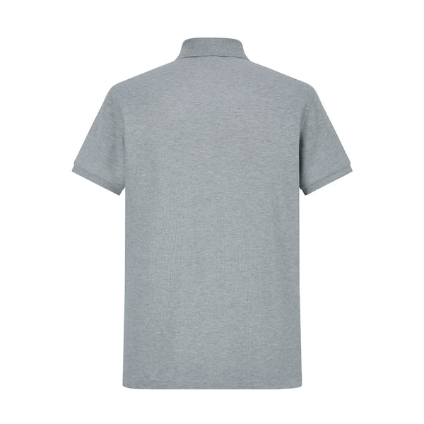 Camiseta BO212# Tipo Polo Gris Para Hombre
