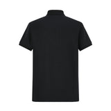 Camiseta 22550# Tipo Polo Negra Para Hombre
