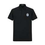 Camiseta 22551# Tipo Polo Negra Para Hombre