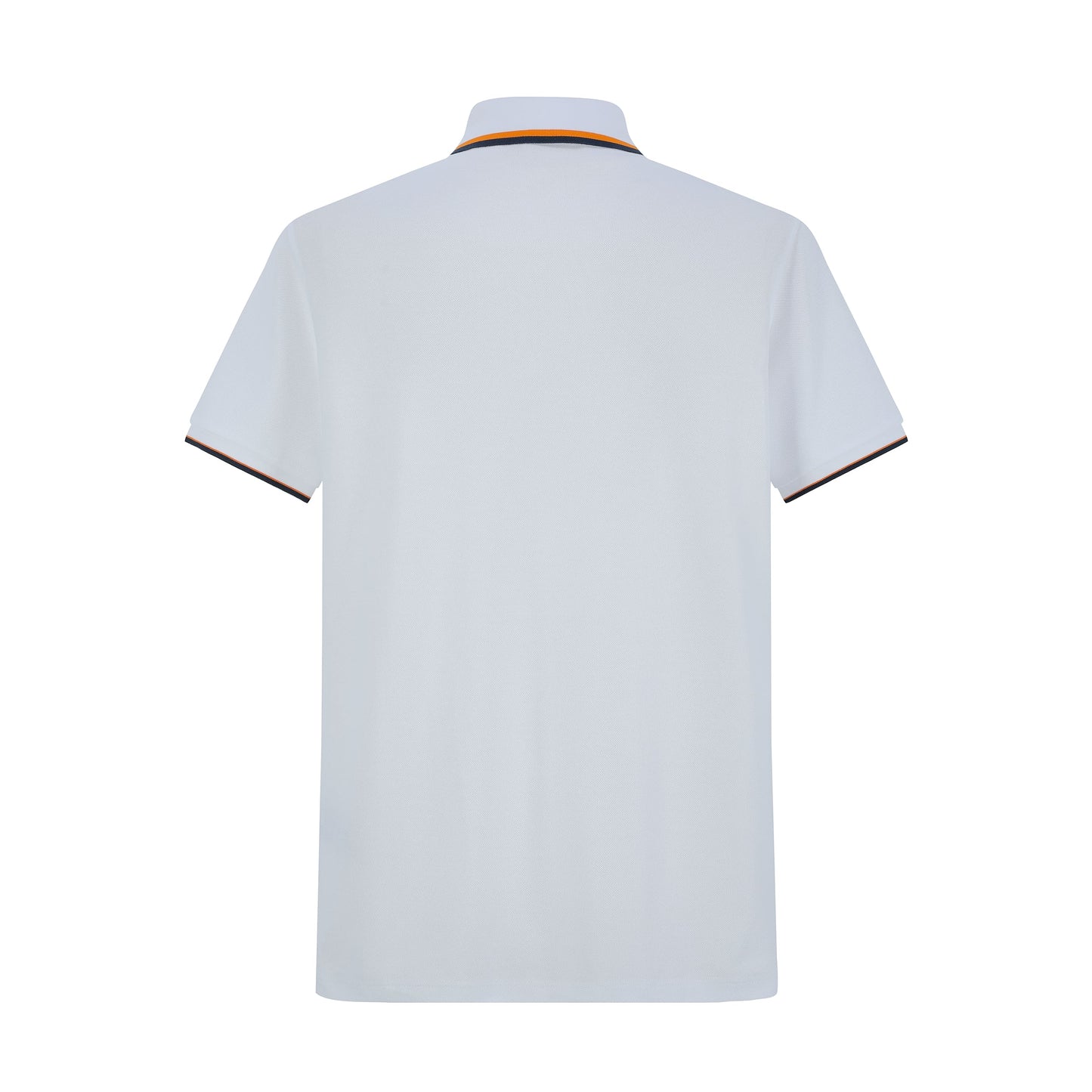 Camiseta 22473# Tipo Polo Blanca Para Hombre
