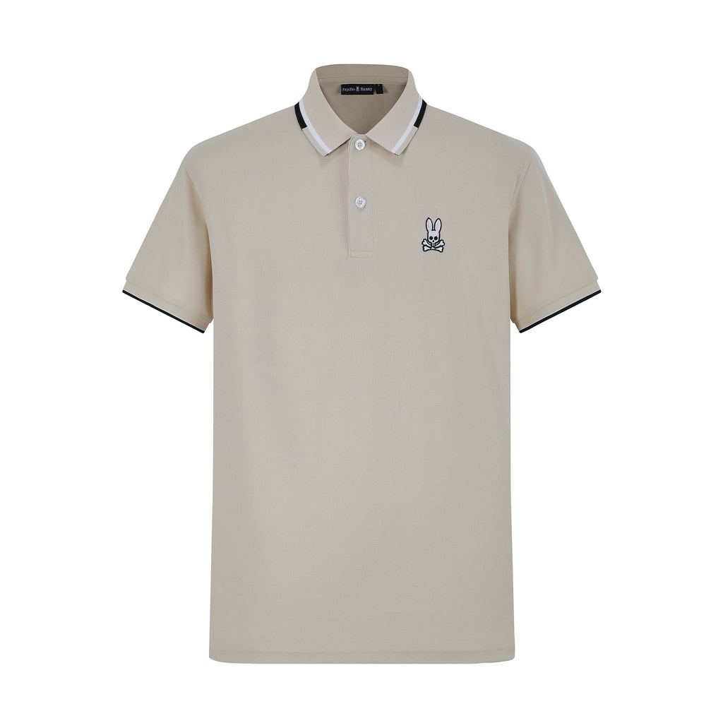 Camiseta 22473# Tipo Polo Khaki Para Hombre