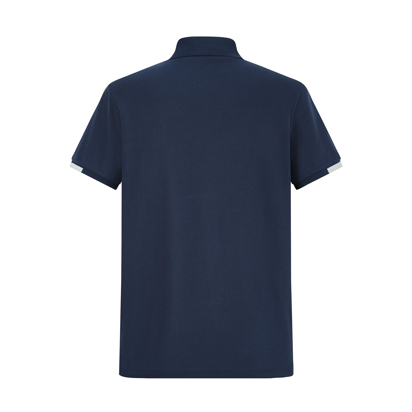 Camiseta 22464# Tipo Polo Azul Oscuro Para Hombre
