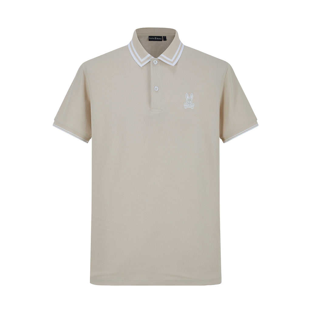 Camiseta 22350 Tipo Polo Khaki Para hombre