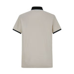 Camiseta 22340# Tipo Polo Khaki Para Hombre