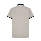 Camiseta 22340# Tipo Polo Khaki Para Hombre