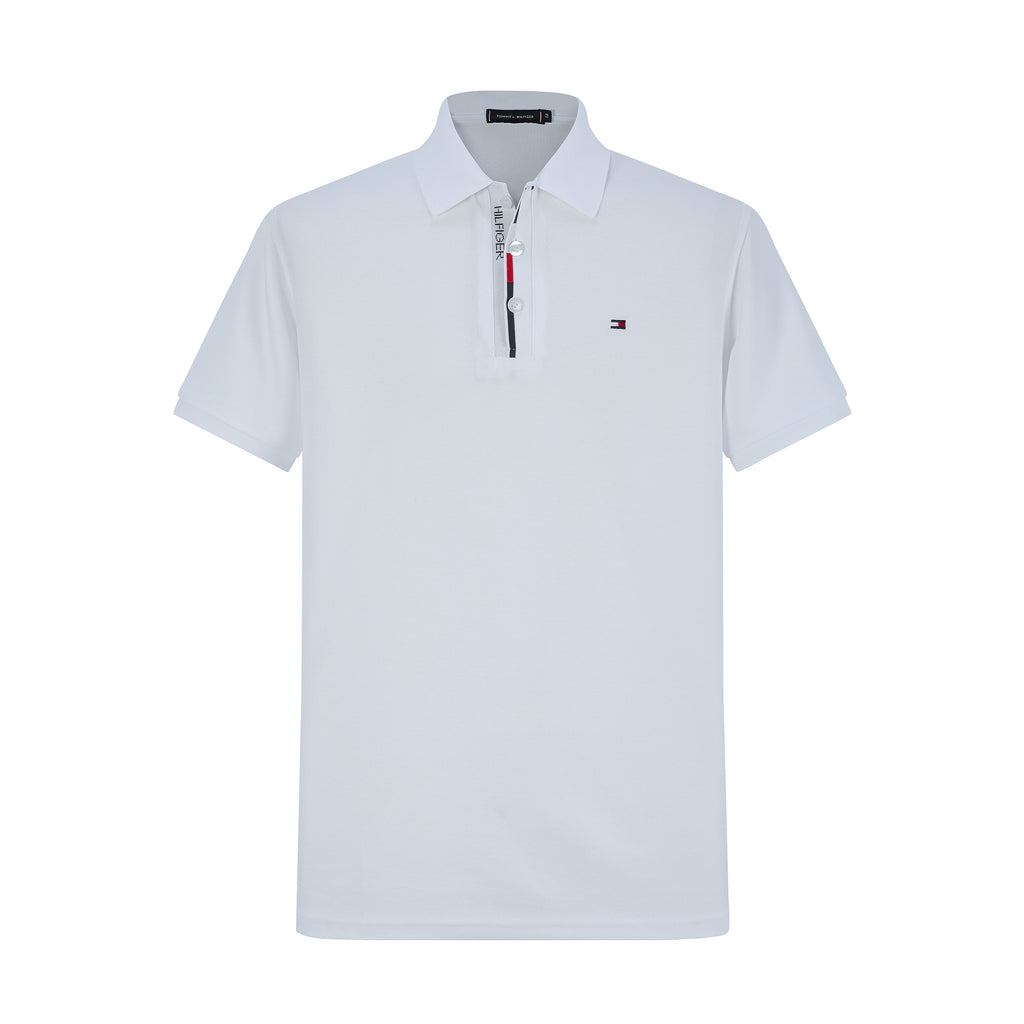 Camiseta 22384#  Tipo Polo Blanca Para hombre