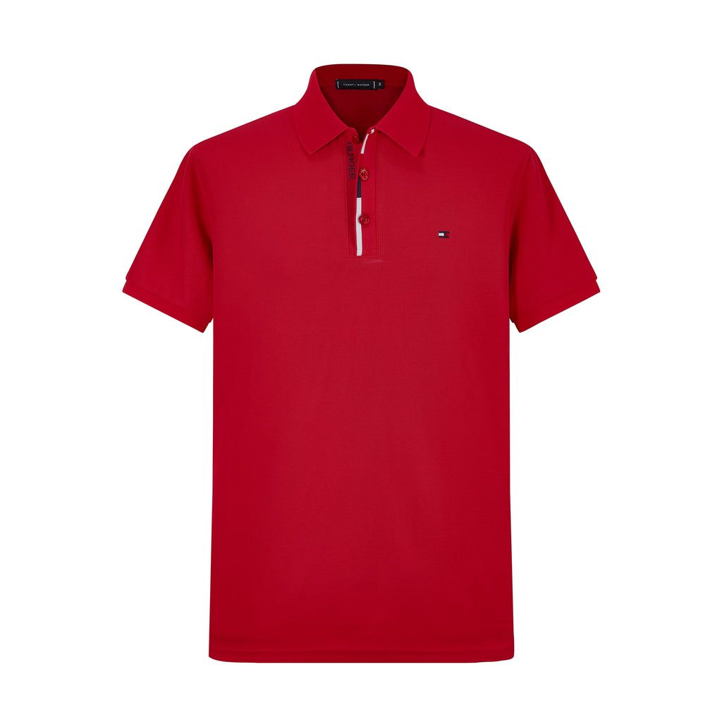 Camiseta 22384#  Tipo Polo Roja Para hombre