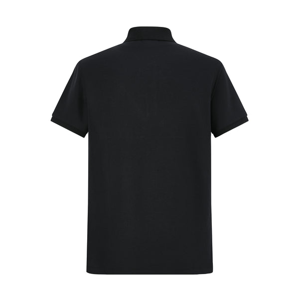 Camiseta 22384#  Tipo Polo Negra Para hombre