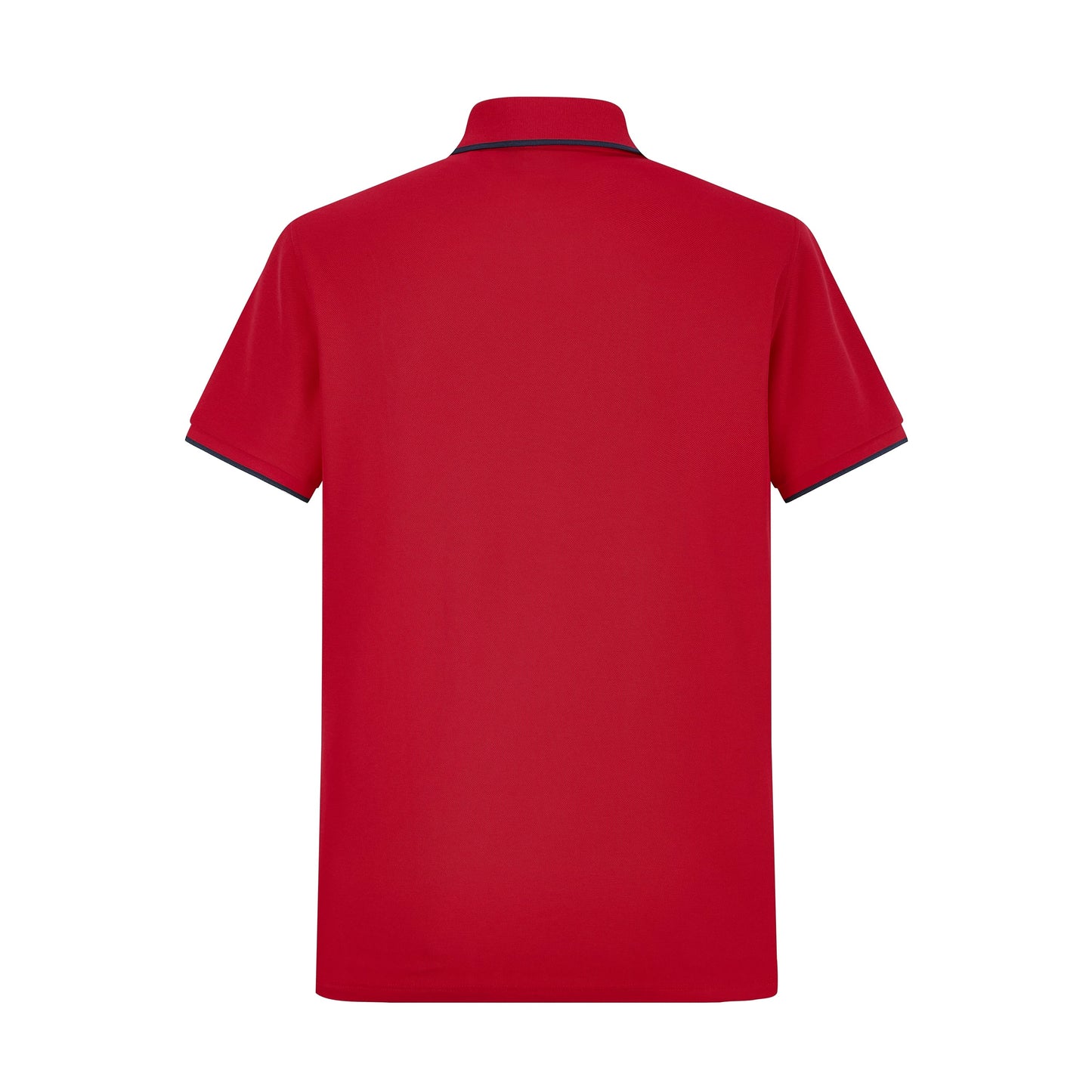 Camiseta 22369# Tipo Polo Roja Para Hombre