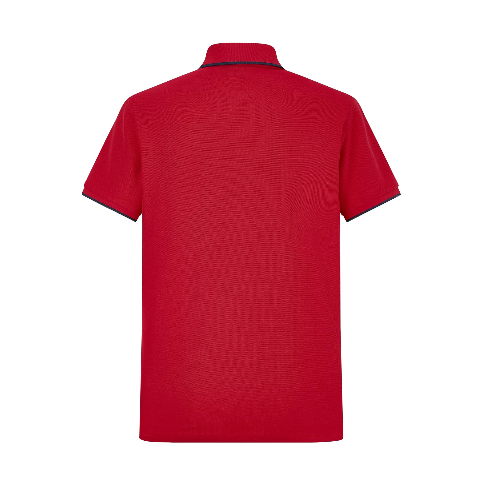 Camiseta 22369# Tipo Polo Roja Para Hombre