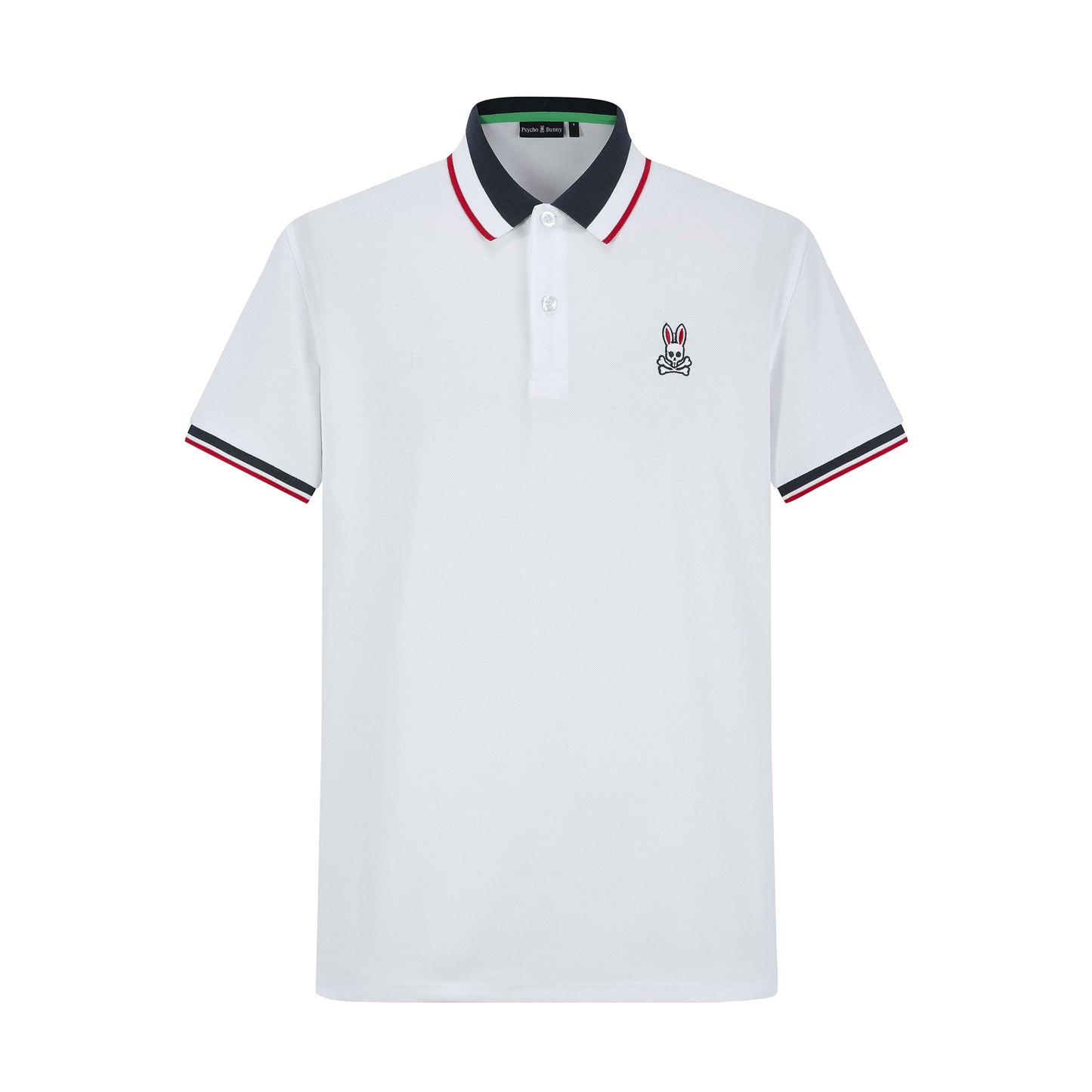Camiseta 22474 Tipo Polo Blanca Para Hombre