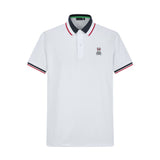 Camiseta 22474 Tipo Polo Blanca Para Hombre