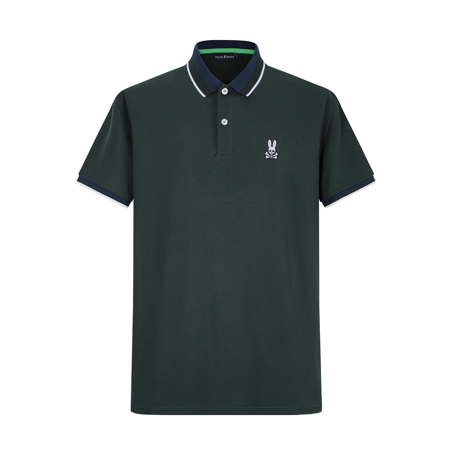 Camiseta 22474 Tipo Polo Verde Para Hombre