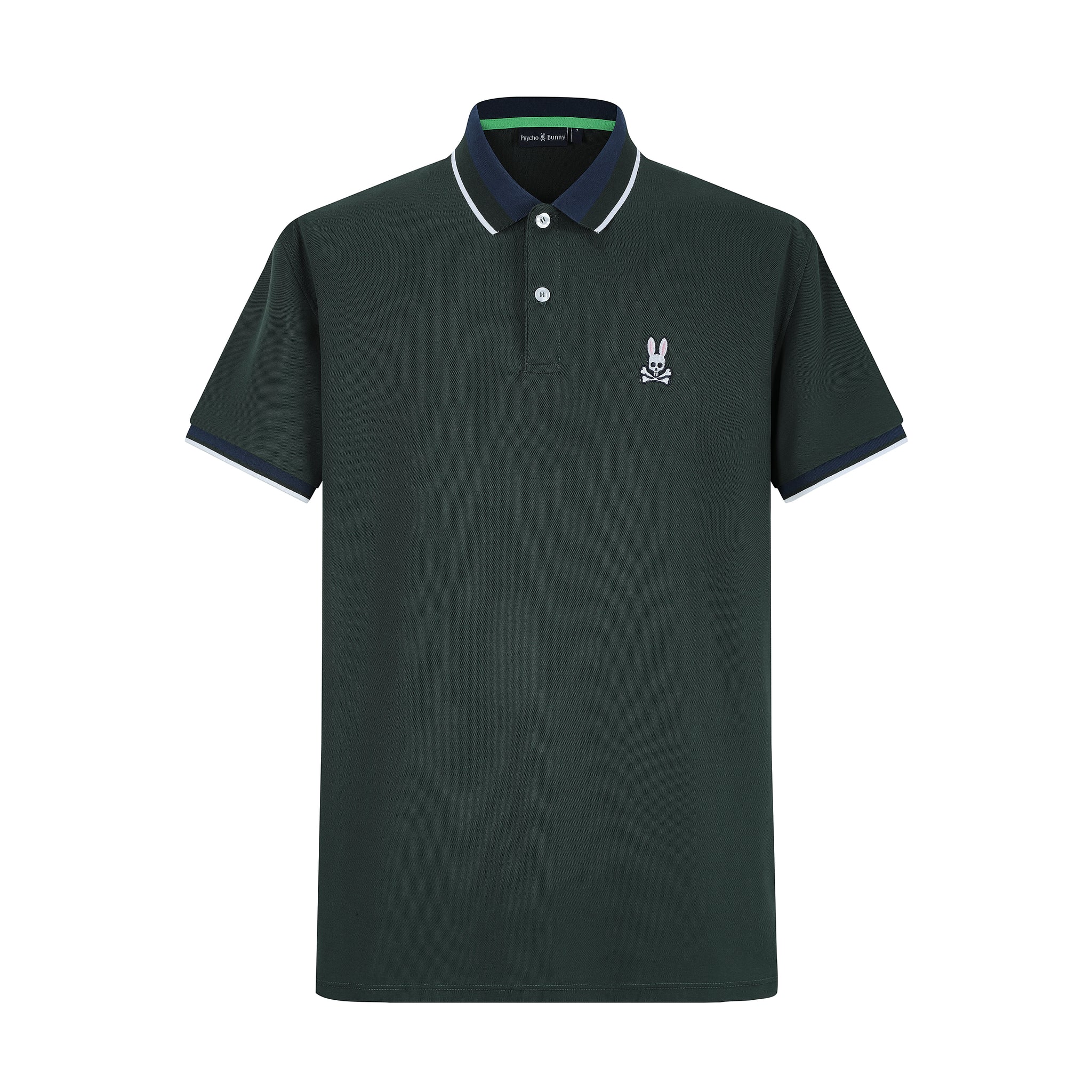 Camiseta 22474 Tipo Polo Verde Para Hombre
