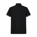 Camiseta 22352#  Tipo Polo Negra Para hombre