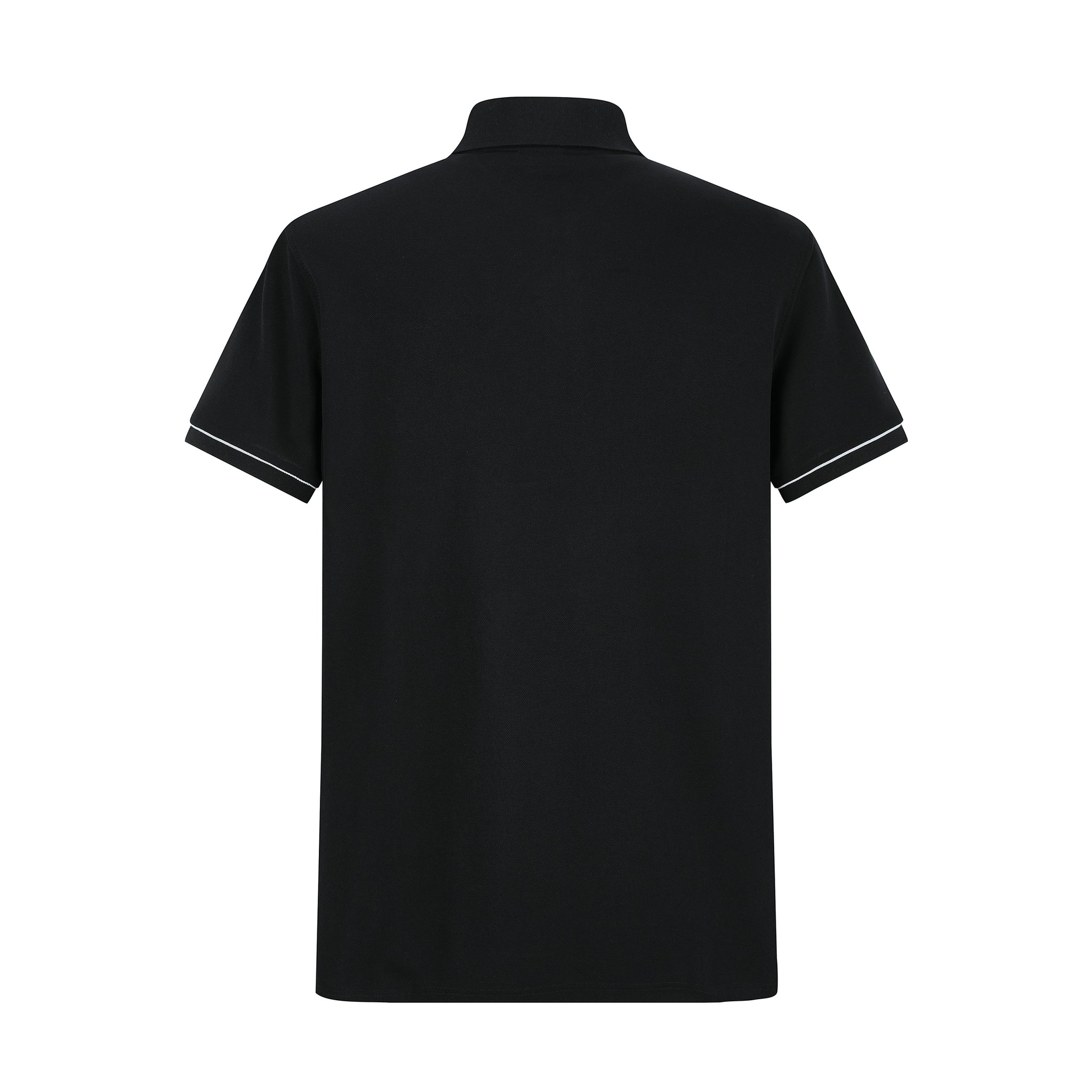 Camiseta 22352#  Tipo Polo Negra Para hombre