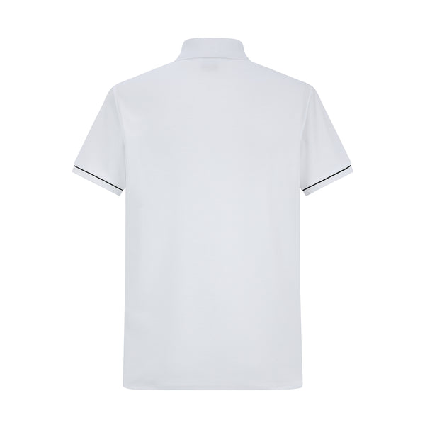 Camiseta 22352#  Tipo Polo Blanca Para hombre