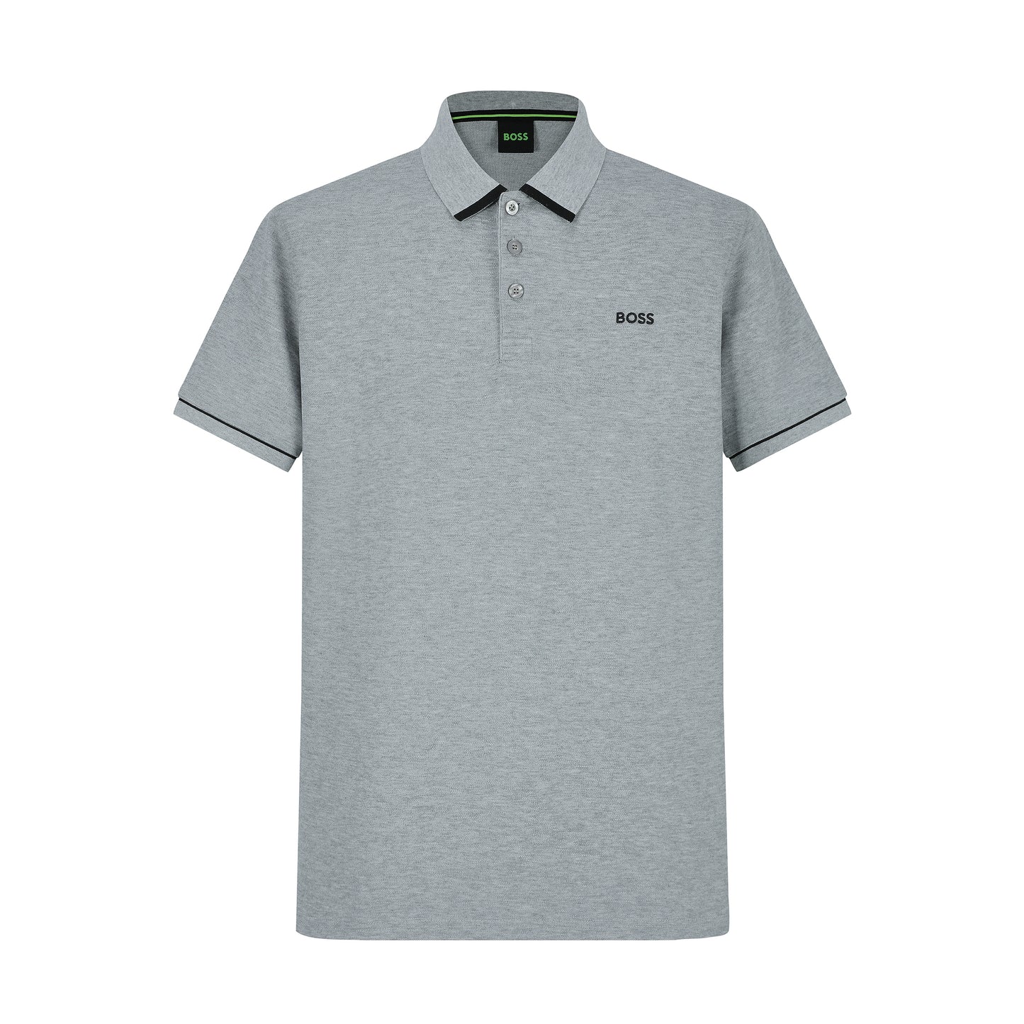 Camiseta 22352#  Tipo Polo Gris Para hombre