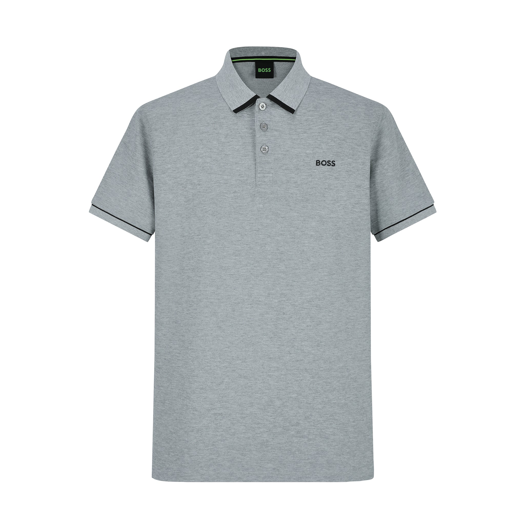 Camiseta 22352#  Tipo Polo Gris Para hombre