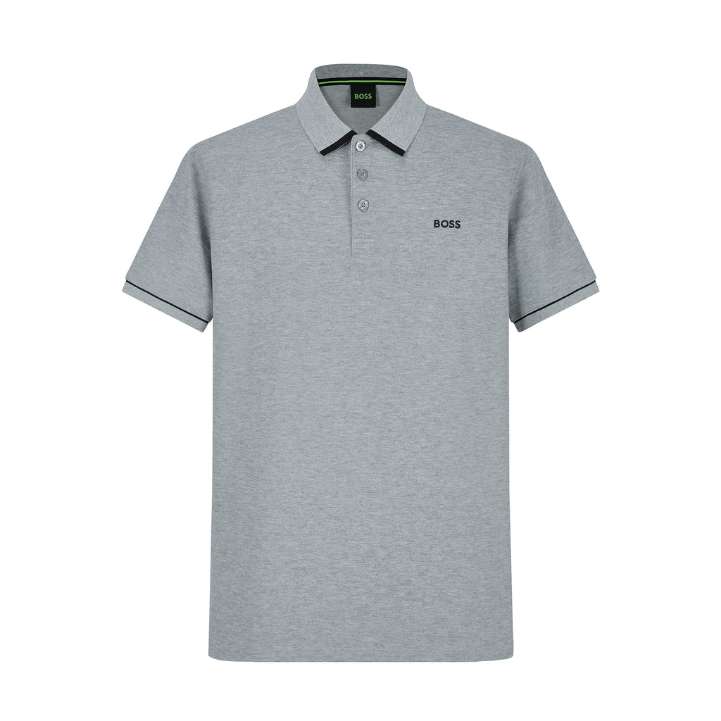Camiseta 22352#  Tipo Polo Gris Para hombre