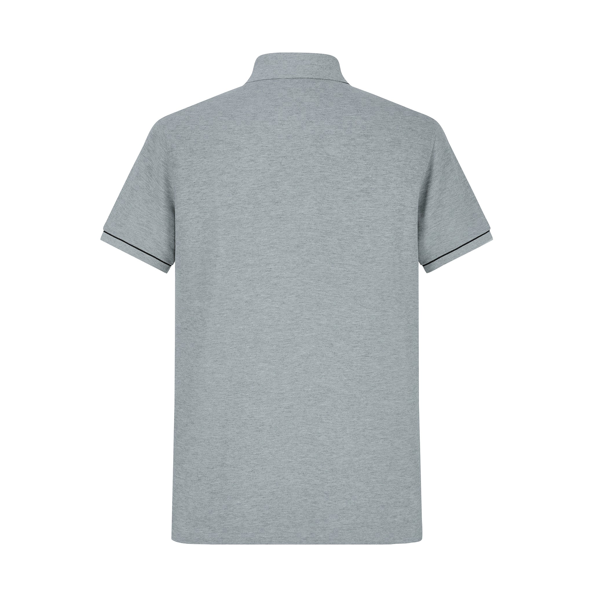 Camiseta 22352#  Tipo Polo Gris Para hombre