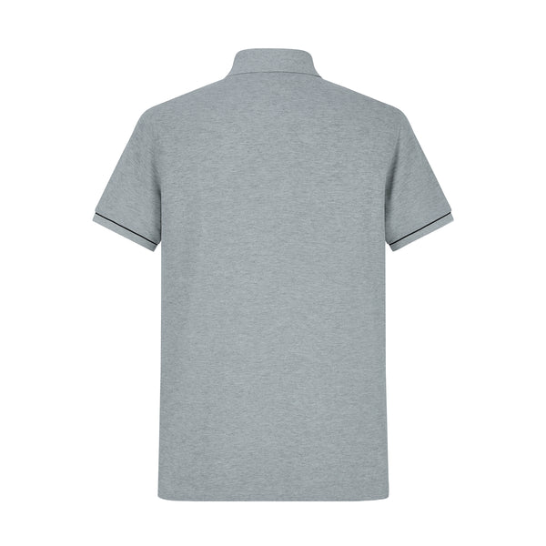 Camiseta 22352#  Tipo Polo Gris Para hombre