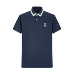 Camiseta 34591# Tipo Polo Azul Oscuro Para Hombre