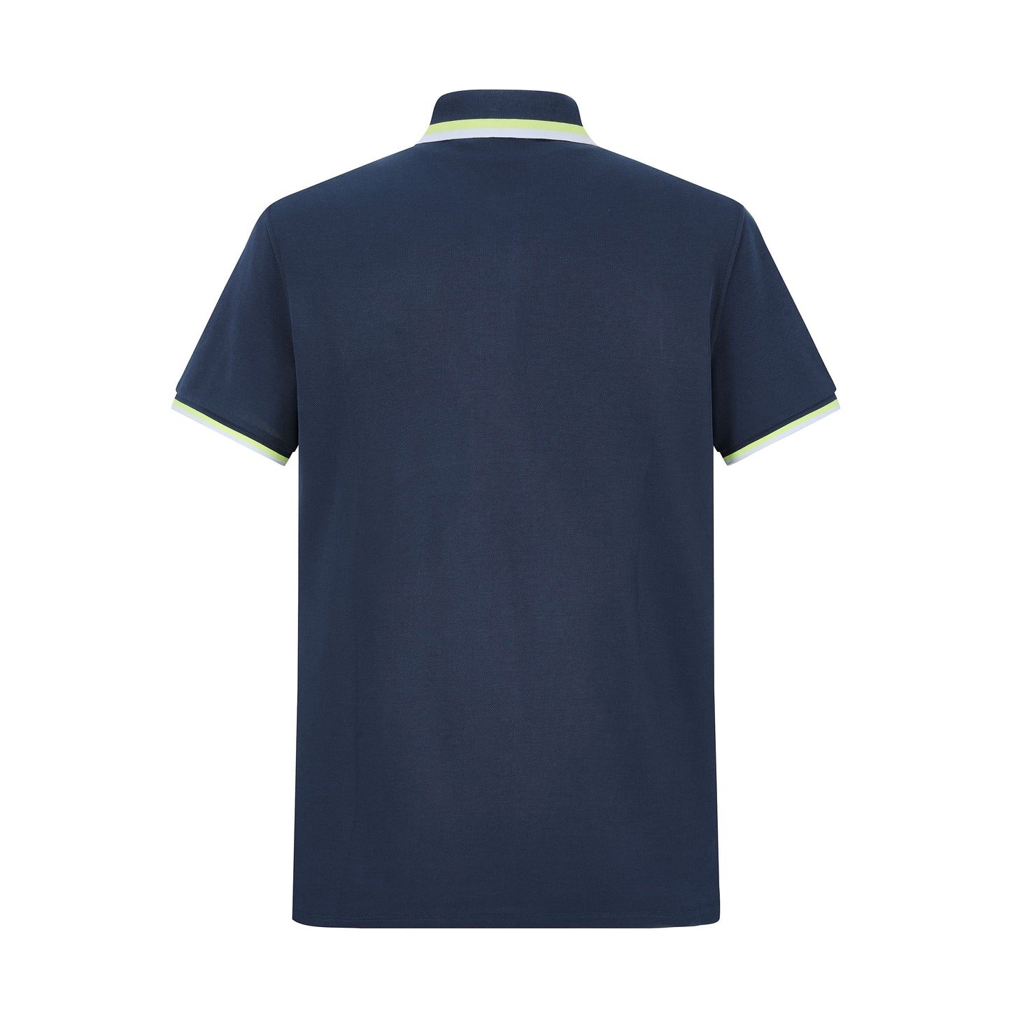 Camiseta 34591# Tipo Polo Azul Oscuro Para Hombre
