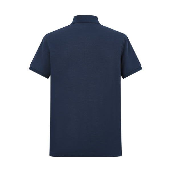 Camiseta 22362-1 Tipo Polo Azul Oscuro Para Hombre