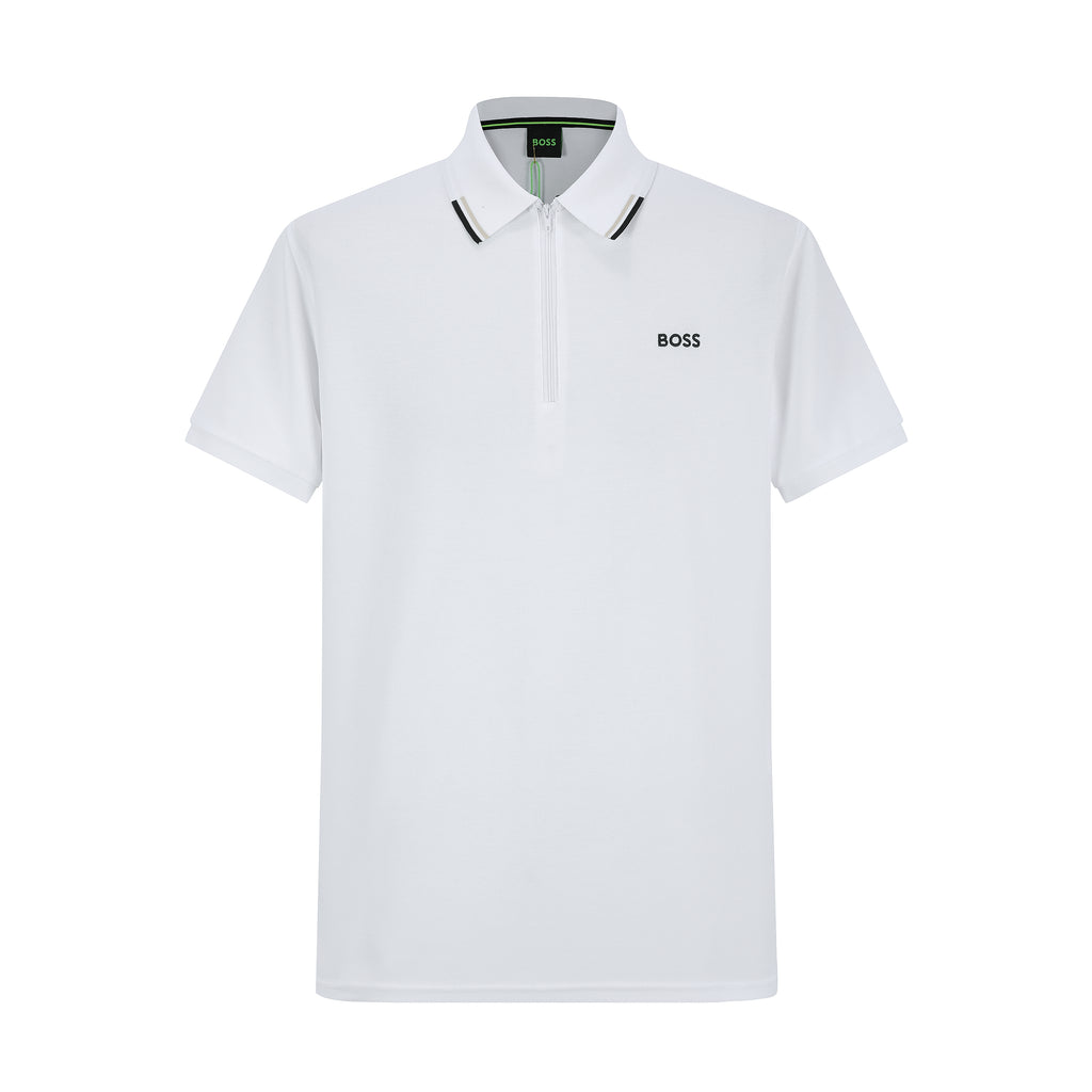 Camiseta 22362-1 Tipo Polo Blanca Para Hombre