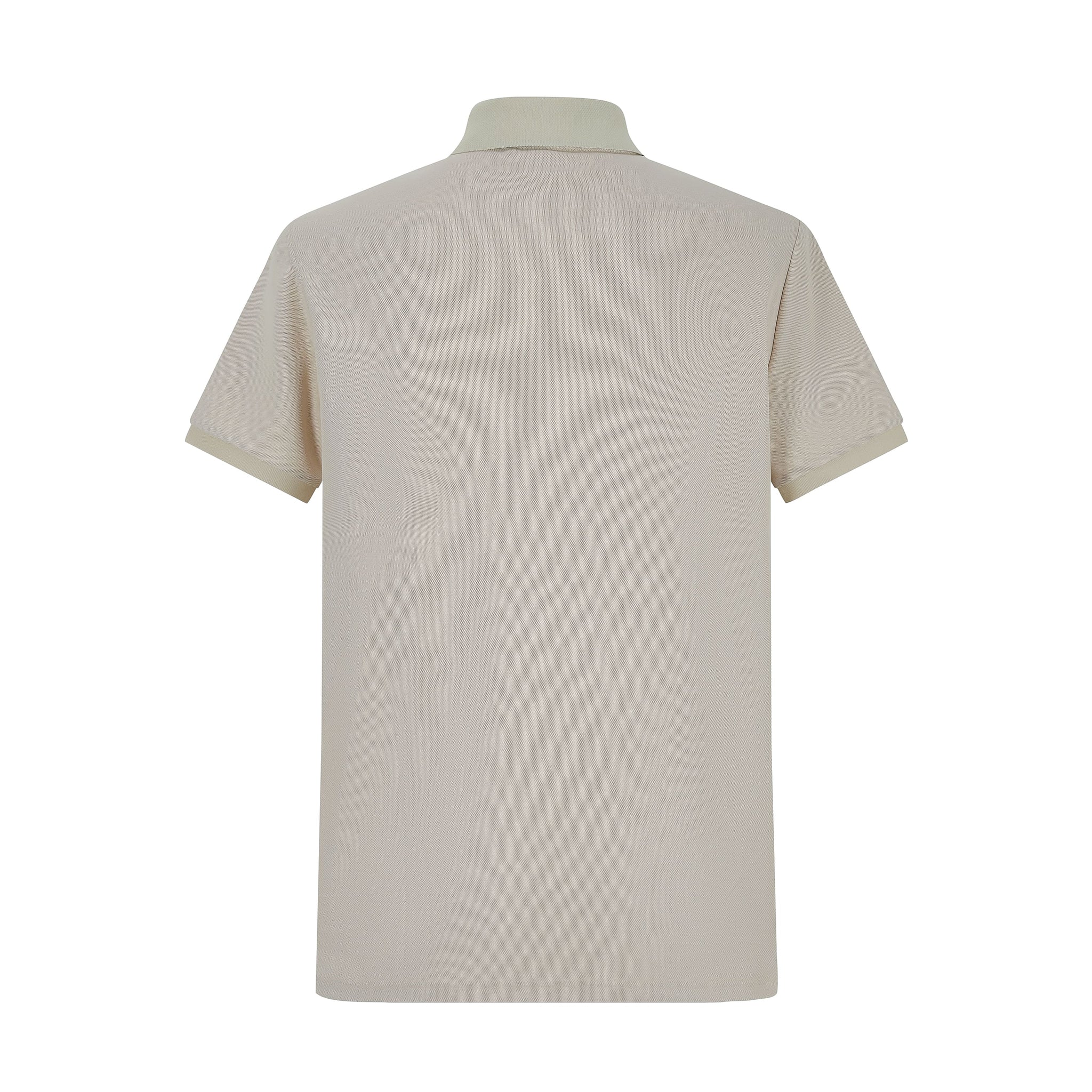 Camiseta 22343# Tipo Polo Khaki Para Hombre