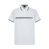 Camiseta 22353# Tipo Polo Blanca Para Hombre