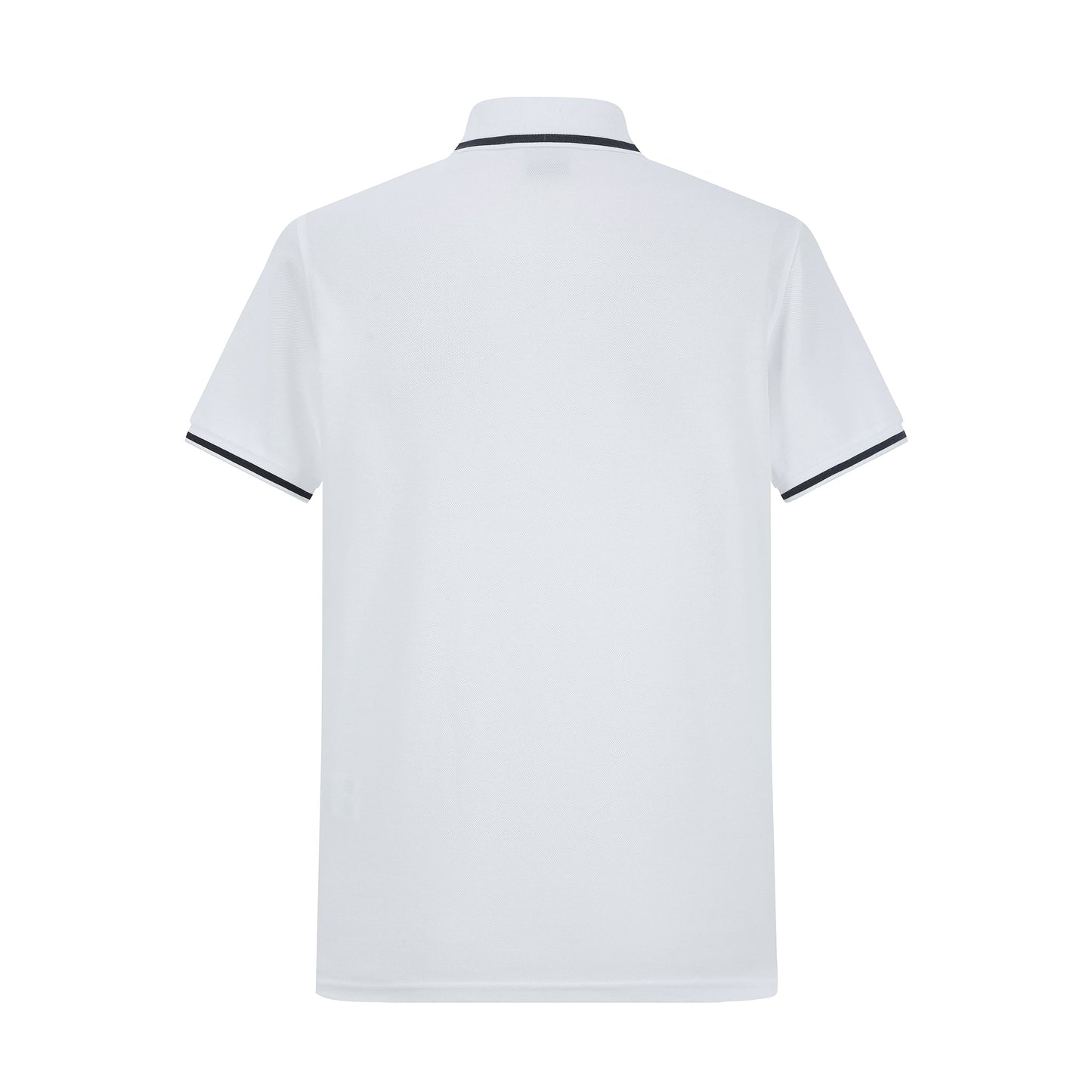 Camiseta 22353# Tipo Polo Blanca Para Hombre
