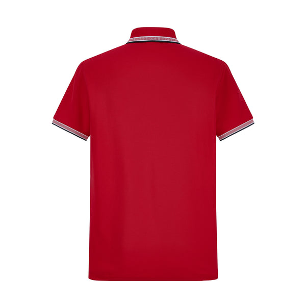 Camiseta B0214#  Tipo Polo Roja Para hombre
