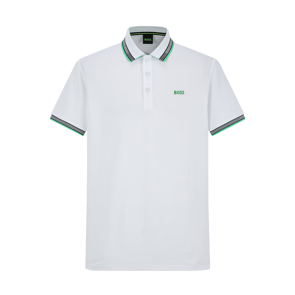 Camiseta B0214#  Tipo Polo Blanca Para hombre