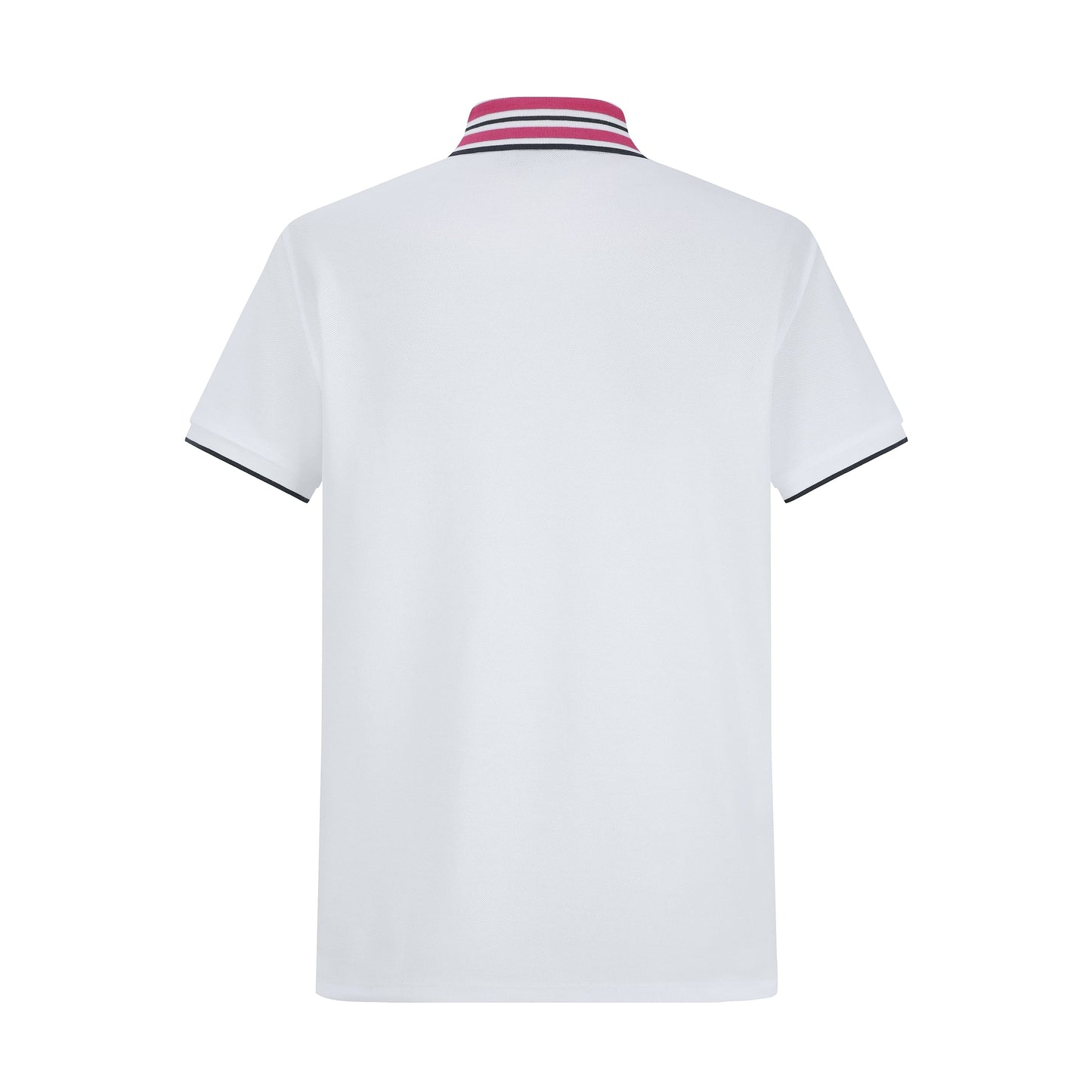 Camiseta 22471# Tipo Polo Blanca Para Hombre