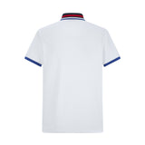 Camiseta 22466# Tipo Polo Blanca Para Hombre