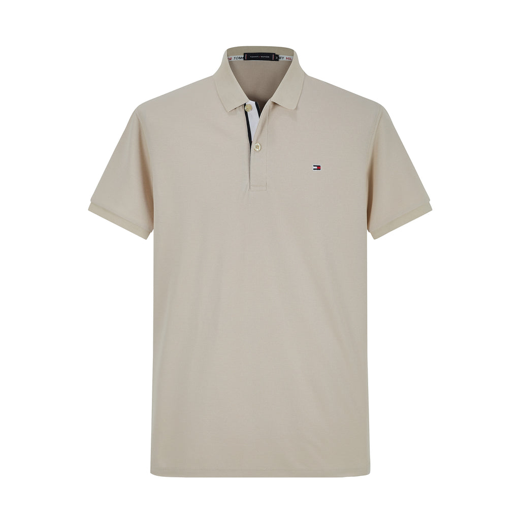 Camiseta TM003# Tipo Polo Kakhi Para hombre