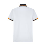 Camiseta 22372# Tipo Polo Blanca Para Hombre